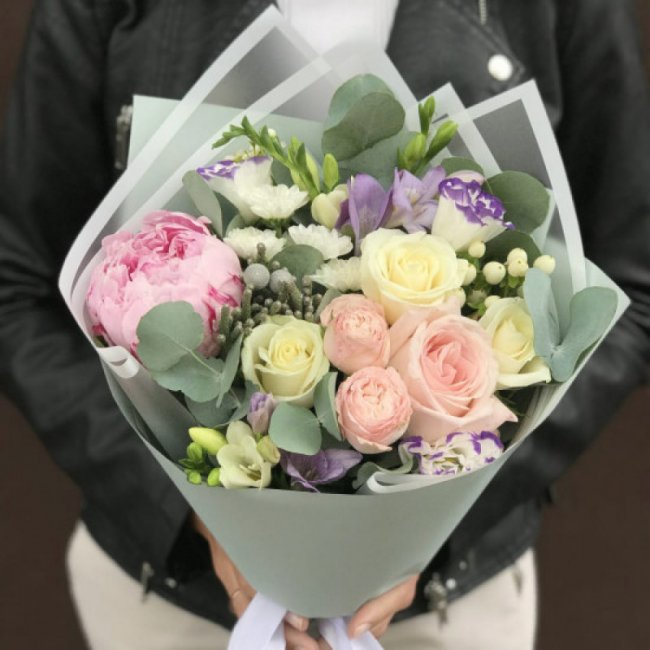 Букет цветов "Мое воспоминание"